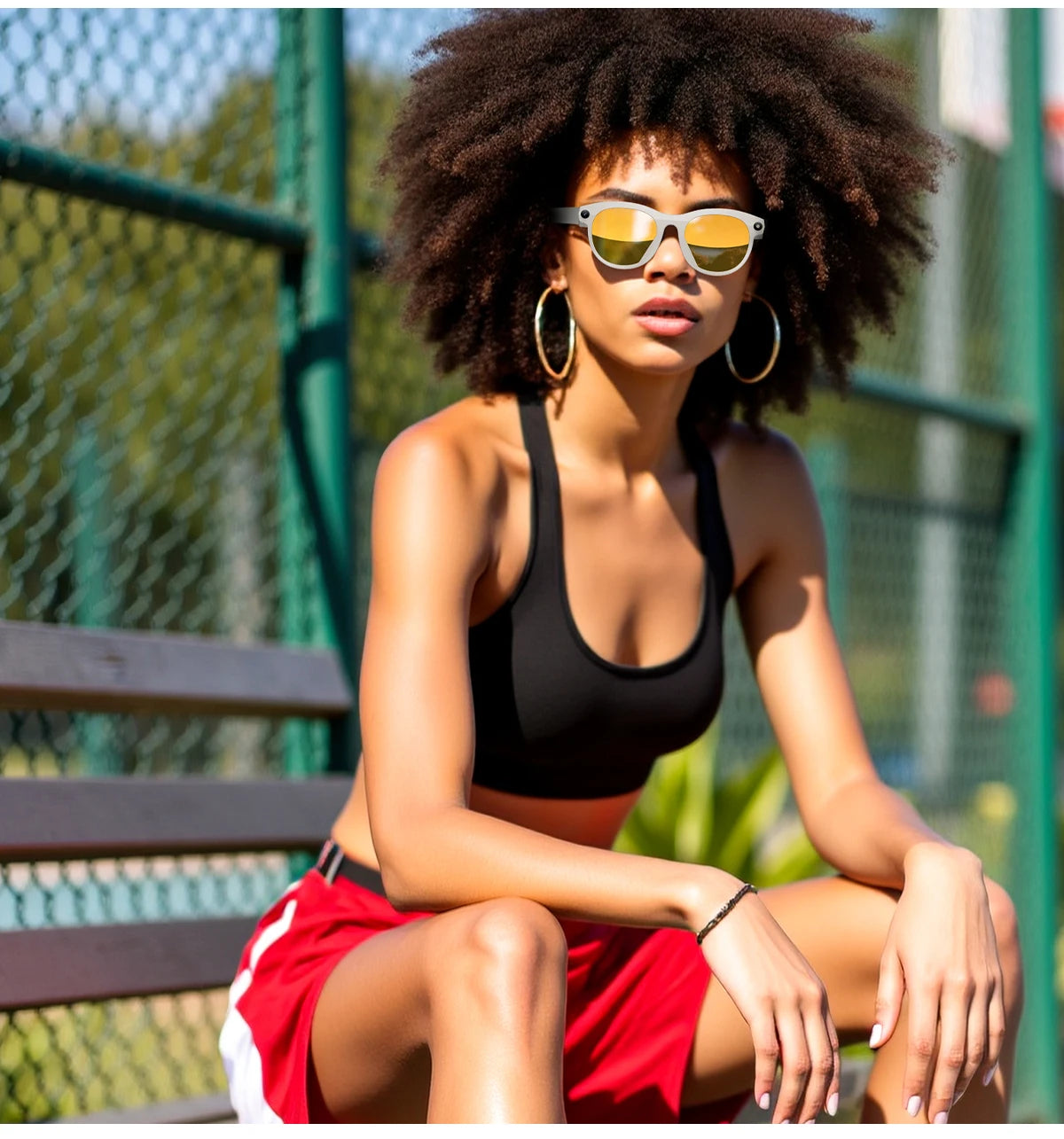 2025Xiaomi Mijia 4K HD Color Changing AI Smart Glasses Chat HD Camera Bluetooth Call Voice Assistant Control Smart Glasses Gift Ai-TechWorld 