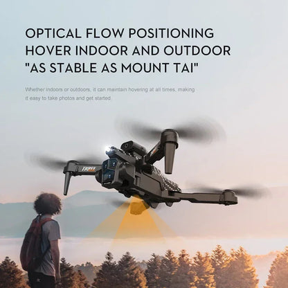 Lenovo K10Max Drone 8K Professinal Three Camera Optical Flow Localization Four-way Obstacle Avoidance RC for Adults Child Toys Ai-TechWorld 