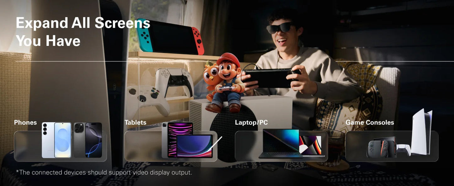 RayNeo Air 3S Pro smart AR glasses, 135-inch HD viewing, 1200Nits brightness, 3D surround sound Ai-TechWorld 