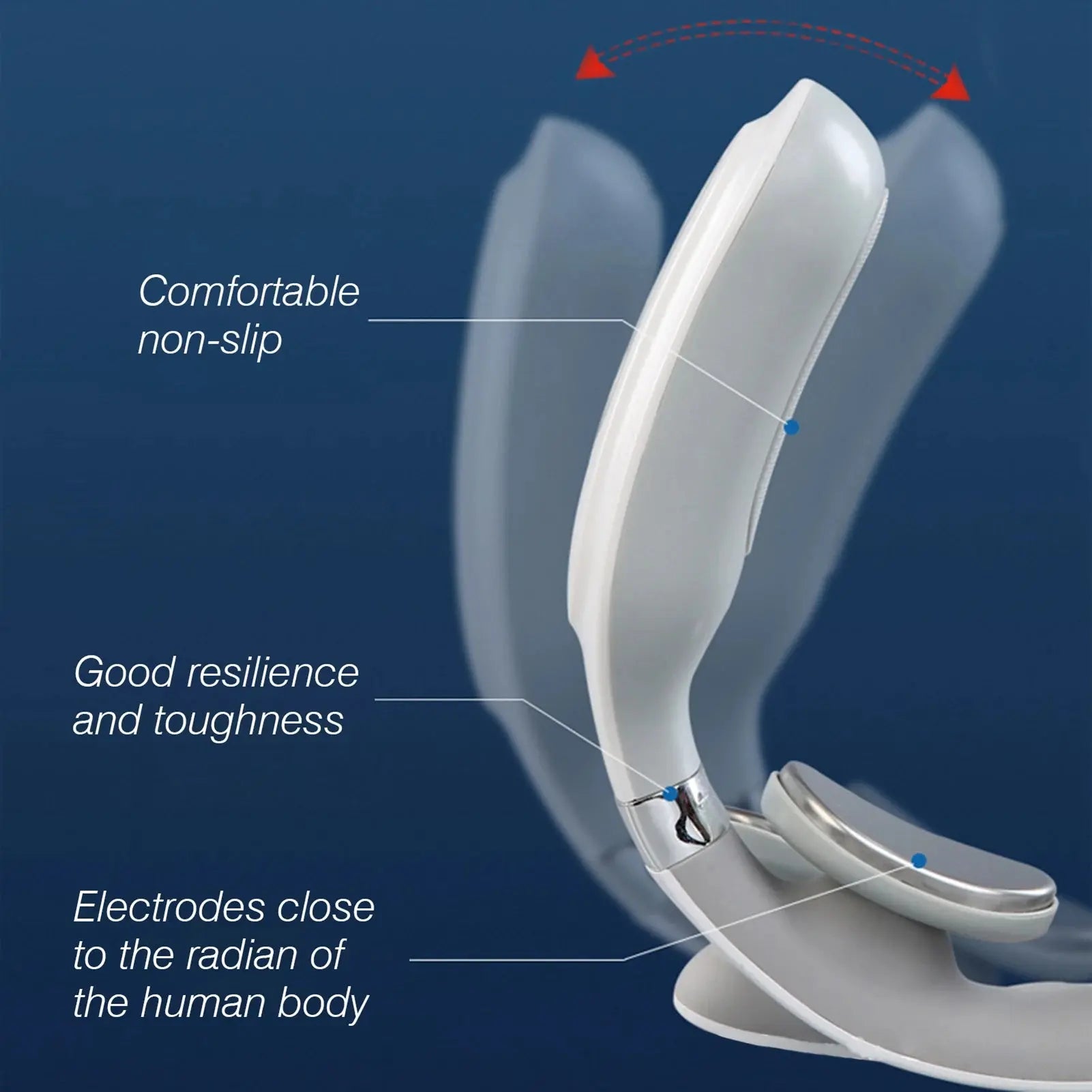 Neck Massage Machine 4 Head And Neck Protection Heating Machines Breathing Light Vibration Hot Compress Cervical Spine Machine Ai-TechWorld 