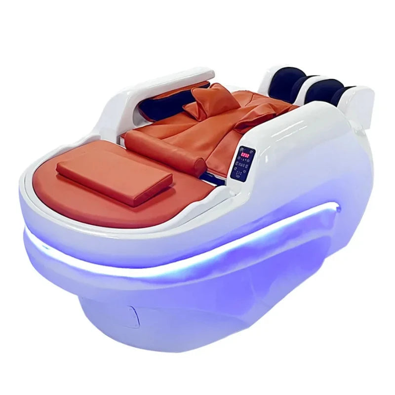 Professional Shampoo Chair Wash Hair Salon Head Spa Bed Shampoo Chair Stylist Luxury Electronic Massage Full Cadeiras Furniture Ai-TechWorld 