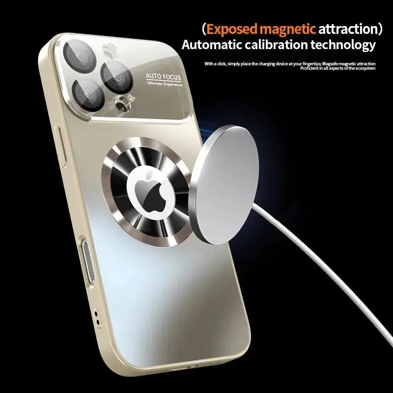 New Titanium Metallic Luxury Matte Case: iPhone Magsafe Ai-TechWorld 