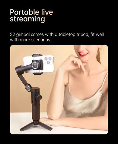 AOCHUAN Smart XE 3-Axis Handheld Gimbal Stabilizer for Smartphone iPhone Android Face Tracking Tiktok Vlog Live Streaming Ai-TechWorld 