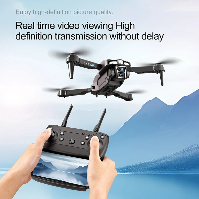 Xiaomi YT11 Drone 8K HD Three Camera Brushless Motor 5G WIFI FPV Optical Flow Positioning Obstacle Avoidance RC Drone 20000M Ai-TechWorld 