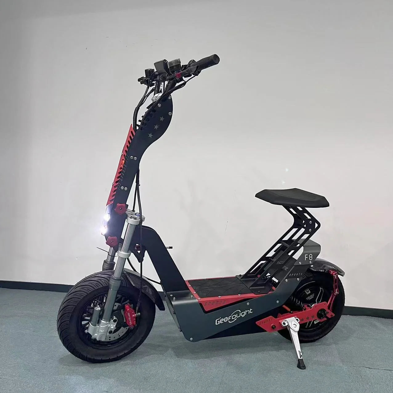 Best Selling 80MPH 90MPH Fast Electric Scooter 72V 15000W QS Racing Motor Votol 180A Controller F8 E Scooters with Damper Ai-TechWorld 