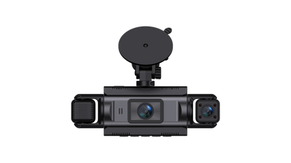 Car Dash Cam 4 Channel Black Box WiFi Driving Camera FHD 1080P Front Left Right Rear Night Vision Loop Recording add Hardwirekit Ai-TechWorld 