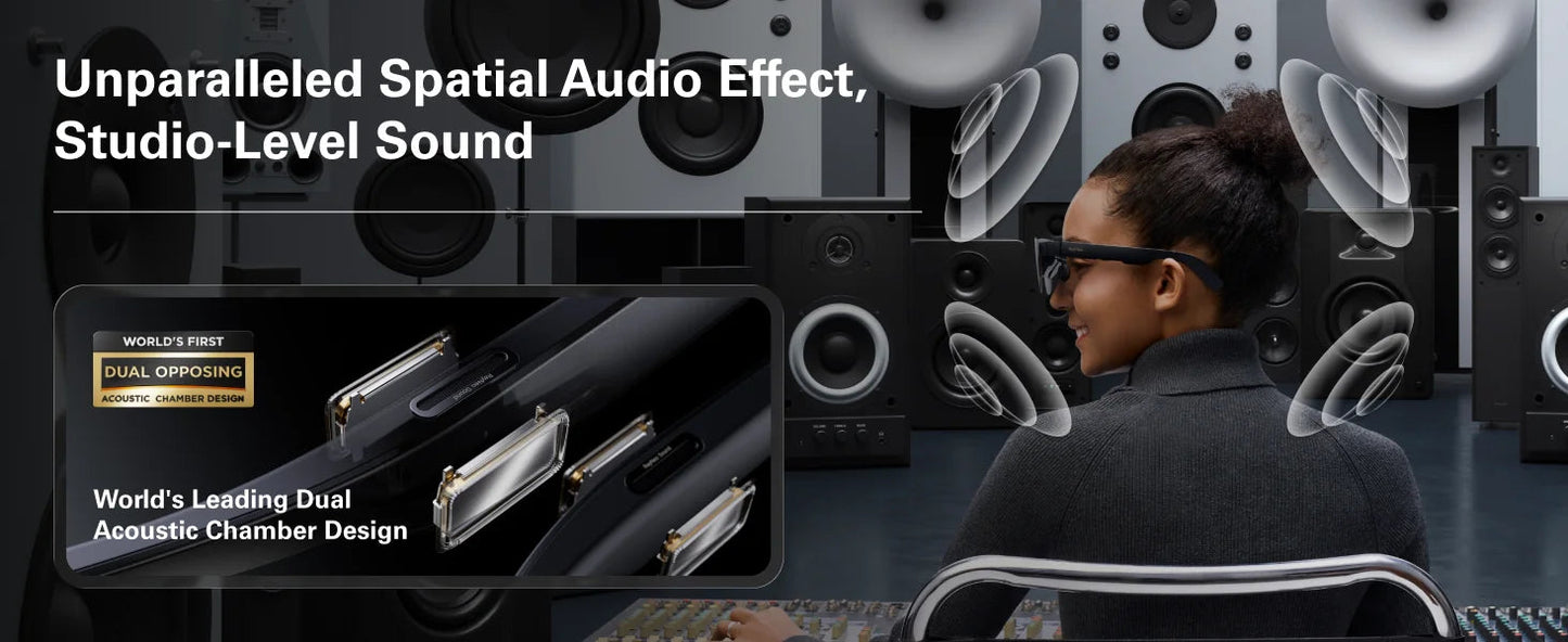 RayNeo Air 3S Pro smart AR glasses, 135-inch HD viewing, 1200Nits brightness, 3D surround sound Ai-TechWorld 