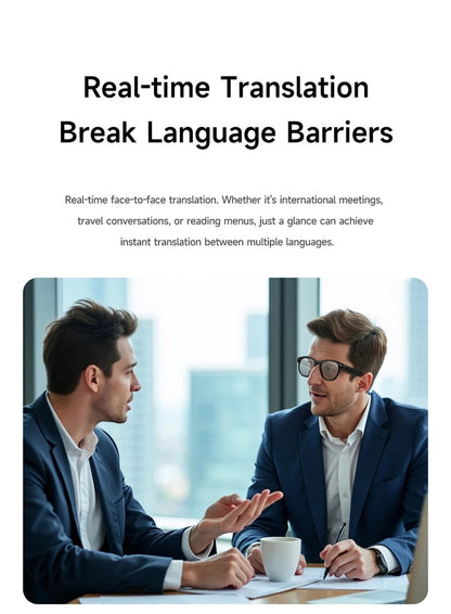 Xiaomi 6K HD AI Smart Camera Glasses Multifunctional Bluetooth Calling Voice Assistant Music Player Translation Camera Glasses Ai-TechWorld 