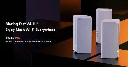 Tenda AX3000 WiFi6 Mesh System EM/MX12 Wireless Router Wi-Fi6 Mesh WiFi Router up to 7000 sq.ft. Wifi range extender WIFI 6 Mesh Ai-TechWorld 