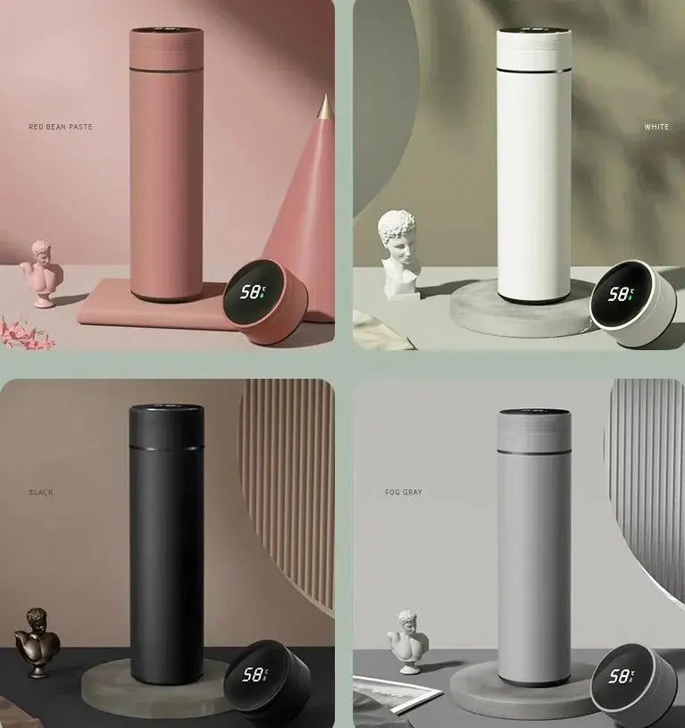 500ML Temperature Display Thermos Cup Stainless Steel Divided Thermos Bottle Outdoor Vacuum Insulated Cup Father's Day Gift Ai-TechWorld 