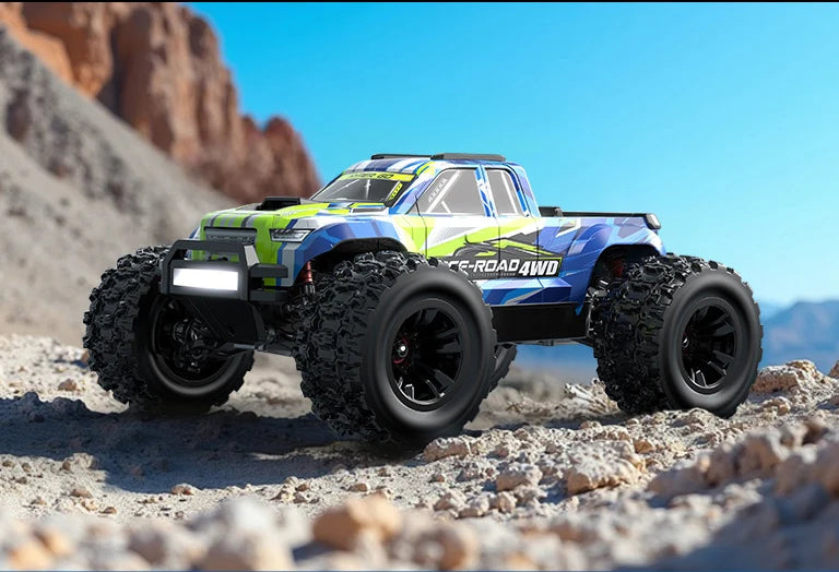 HYPER GO MJX 14207 14208 1/14 RC Car 41-53km/h Brushless 2.4G Remote Control 4WD Off-road High Speed RC Car Truck Hobby Toy Ai-TechWorld 
