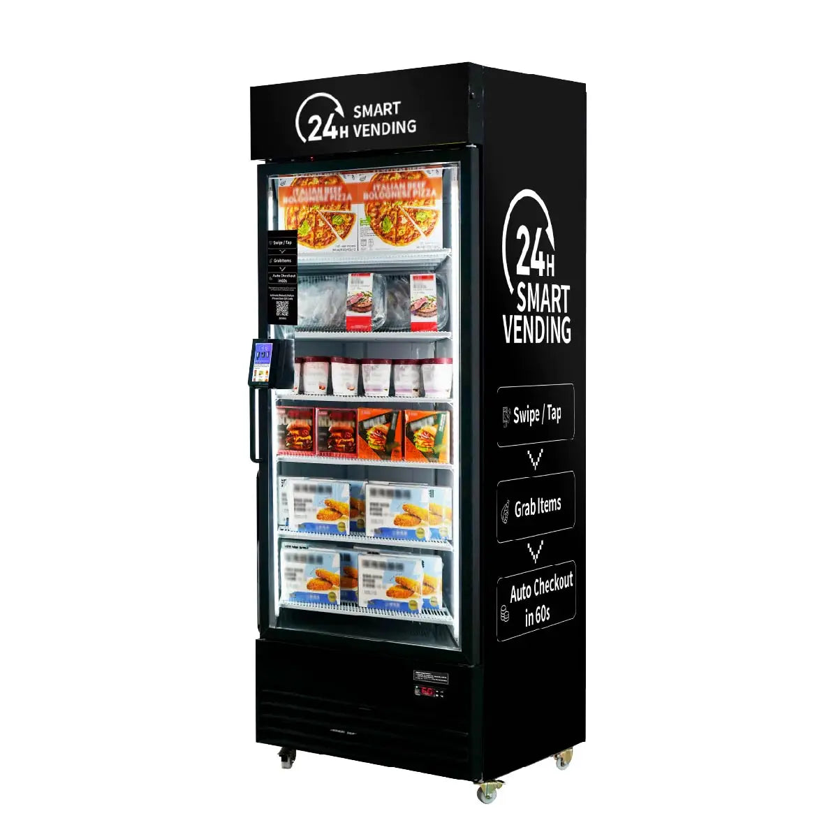 HAHA Smart Vending Freezer POS NFC Temperature Range -8F to 50F for Ice Cream And Drinks(550) Ai-TechWorld 