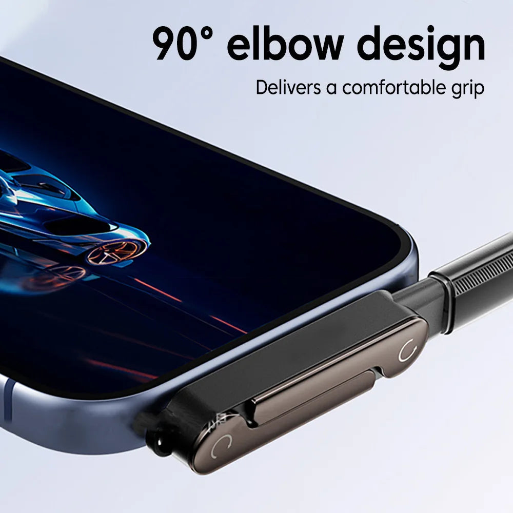 1/2/3PCS Type C Phone Charging Bracket Adapter 240W Fast Charging OTG Type-C Male to USB-C Female Converter With foldable Holder Ai-TechWorld   ai-techworld