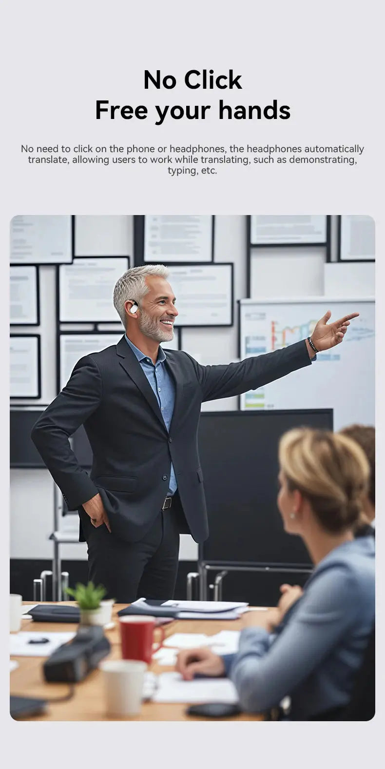 MZYMI Q39 AI Translation Wireless Earphone TWS Ear Hook Sport Running Bluetooth Headset ENC Noise Cancelling Headphone With Mic Ai-TechWorld 