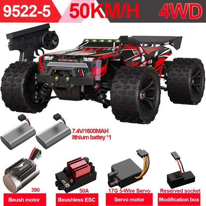SCY9522PRO 85KM/H High Speed RC Car Brushless 4WD Off-Road Drift Remote Control Car 1:16 Professional Racing Cars SCY9522 50KM/H Ai-TechWorld 
