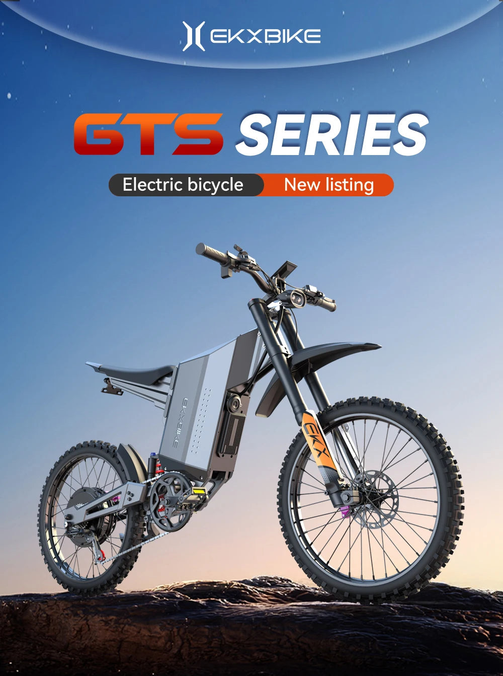 EKXBIKE GTS Electric Motorcycle for Adults 8000W Peak Electric Dirt Bike for Adults with 72V 30AH Battery Ai-TechWorld 