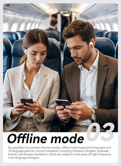 MZYMI Q39 AI Translation Wireless Earphone TWS Ear Hook Sport Running Bluetooth Headset ENC Noise Cancelling Headphone With Mic Ai-TechWorld 