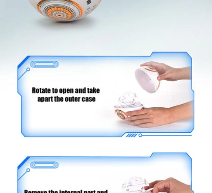 RC Robot 2.4G Radio Remote Control With Sound Watch Gesture Induction Sensor Intelligent Robot Car Model Kid Electronic Toy Gift Ai-TechWorld 