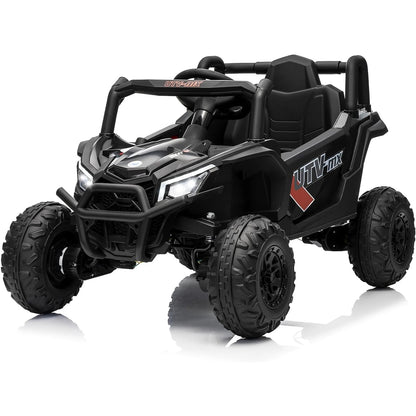 12V Kids Ride On Car,UTV Truck with Remote Control,4WD/2WD Switchable,Electric Vehicle with 4 Spring Suspension for Ages 3-8 Y Ai-TechWorld 