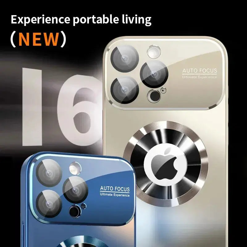 New Titanium Metallic Luxury Matte Case: iPhone Magsafe Ai-TechWorld 