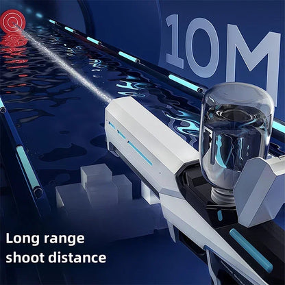 Electric Automatic Water Storage Gun Toys Portable Children Summer Beach Outdoor Fight Fantasy Spray Gun Toys Boy Kid Adult Game Ai-TechWorld 