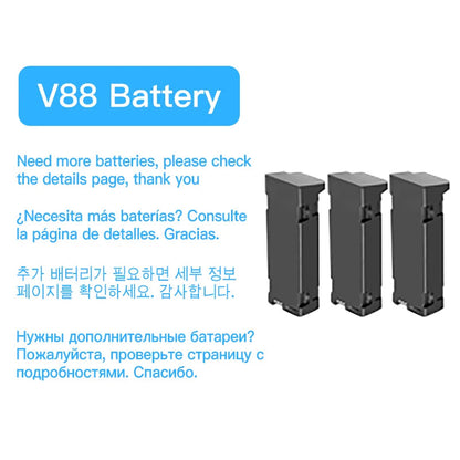 For Xiaomi V88 Drone 8K 5G GPS Professional HD Aerial Photography Remote Control Aircraft HD Dual Camera Quadcopter 4k drone Ai-TechWorld 