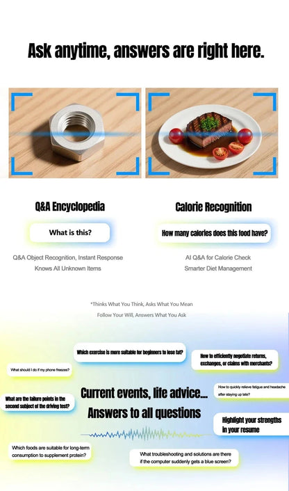 XIAOMI 6K HD AI Smart Glasses Photochromic Multifunction Bluetooth Calling Voice Assistant Music Player Translate Camera 2026 Ai-TechWorld 