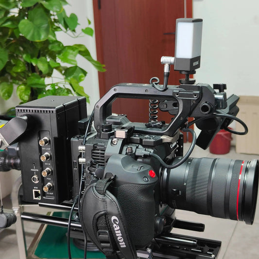 12G Fiber Optic SDI Transmission Remote Control System, with Optoelectronics Hybrid Transmit Signal and Power Supply, Outside Br Ai-TechWorld 