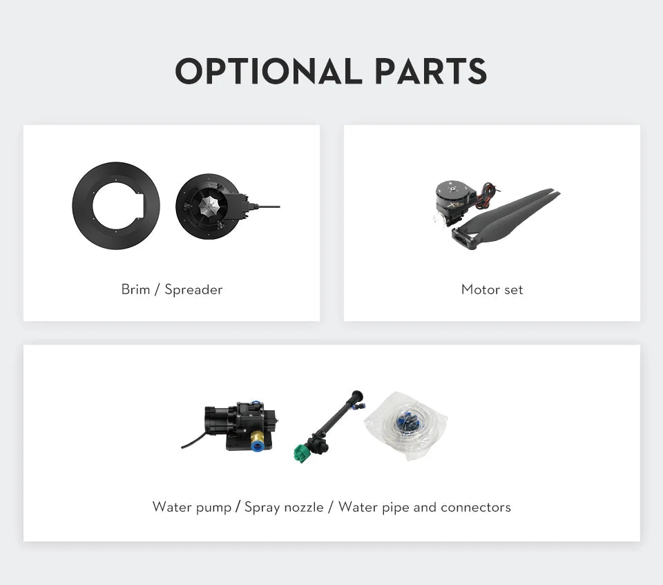 EFT E420P 20L 20kg Agricultural spray frame kit four-axis Folding Quadcopter with Hobbywing X9 plus power system Ai-TechWorld 