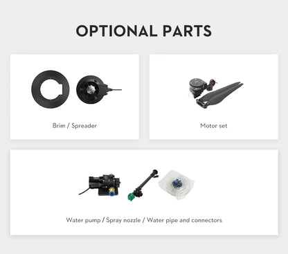 EFT E420P 20L 20kg Agricultural spray frame kit four-axis Folding Quadcopter with Hobbywing X9 plus power system Ai-TechWorld 