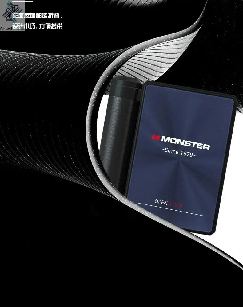 Sales MONSTER AC530 Wireless Bluetooth Earphones Noise-Canceling Wireless Bio-Fiber Dynamic Driver Foldable Music Earphones Gift - Ai-TechWorld