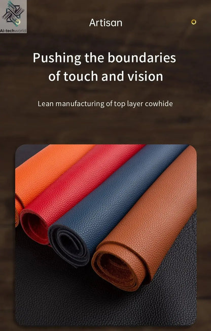 Premium Magnet Magsafe Case For Samsung Galaxy S25 Ultra Genuine Leather Cover Magnetic Funda S23Ultra S24 Cases Full Coverage - Ai - TechWorld