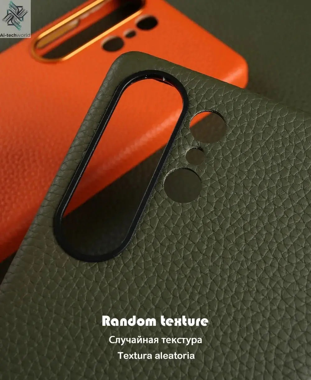 Premium Magnet Magsafe Case For Samsung Galaxy S25 Ultra Genuine Leather Cover Magnetic Funda S23Ultra S24 Cases Full Coverage - Ai - TechWorld