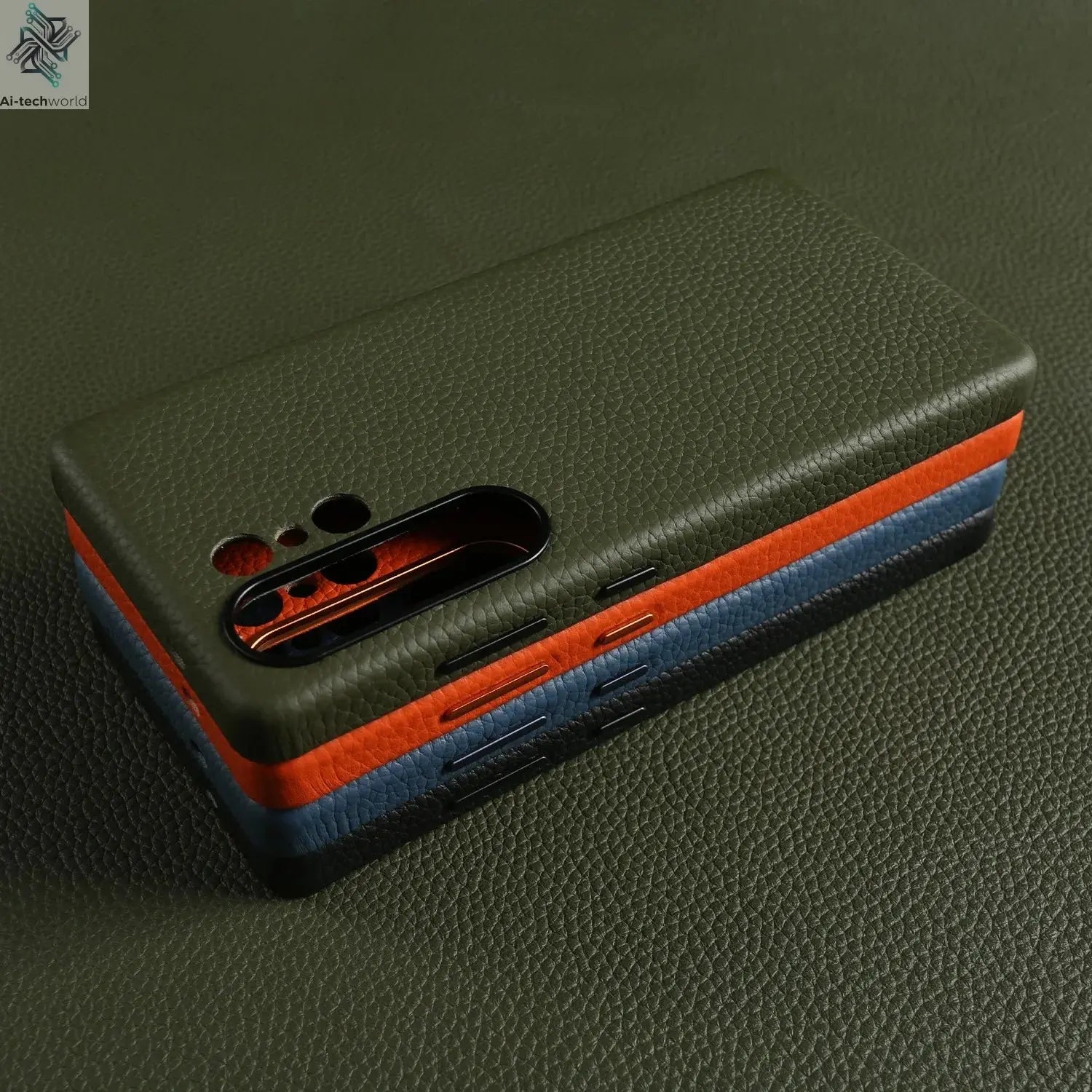 Premium Magnet Magsafe Case For Samsung Galaxy S25 Ultra Genuine Leather Cover Magnetic Funda S23Ultra S24 Cases Full Coverage - Ai - TechWorld