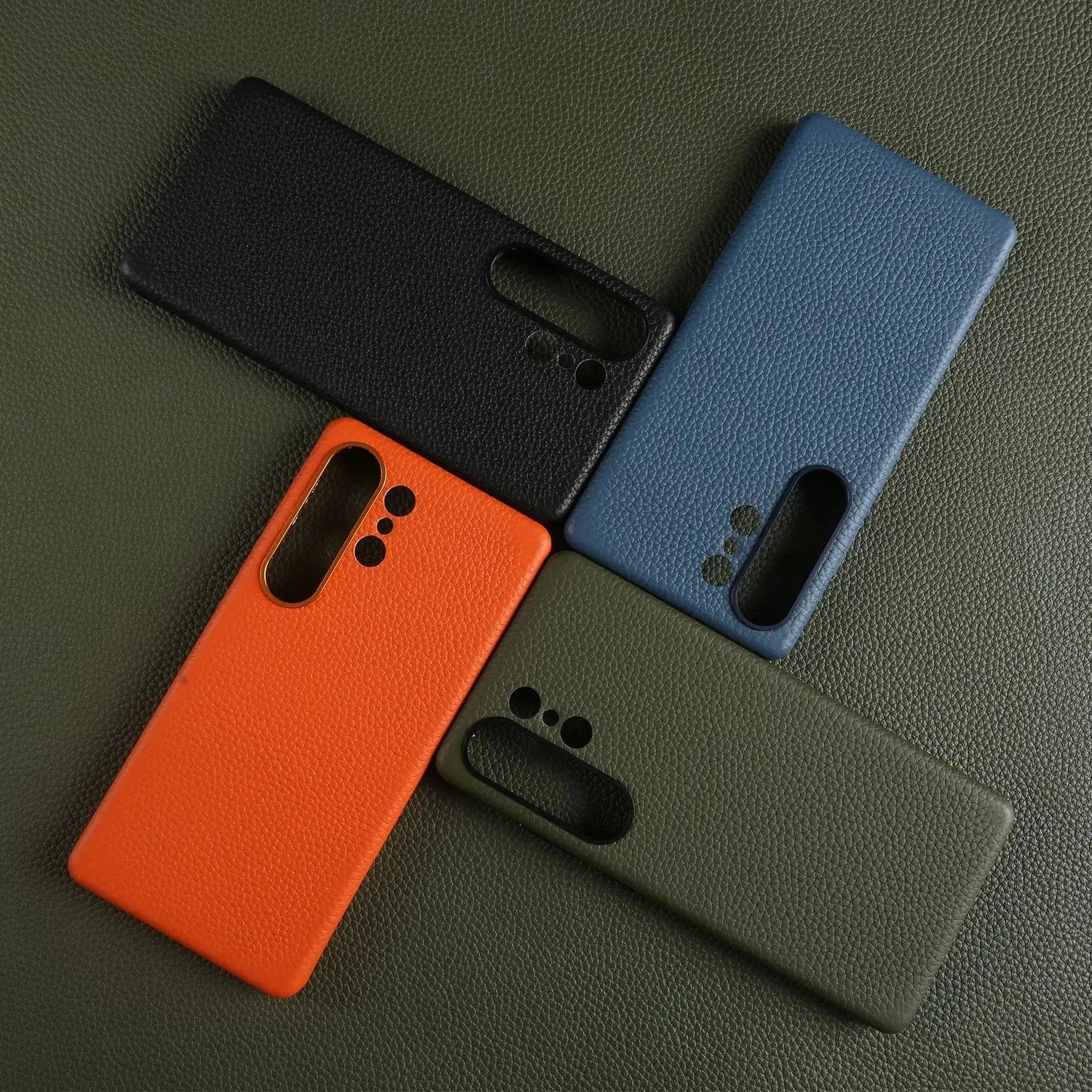 Premium Magnet Magsafe Case For Samsung Galaxy S25 Ultra Genuine Leather Cover Magnetic Funda S23Ultra S24 Cases Full Coverage - Ai - TechWorld