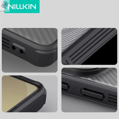 for Samsung Galaxy S25 Edge S24 S23 S22 Ultra Case Nillkin CamShield Slide Camera Cover for Samsung S24 FE S23 Plus Lens Case - Ai - TechWorld