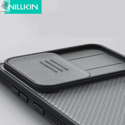 for Samsung Galaxy S25 Edge S24 S23 S22 Ultra Case Nillkin CamShield Slide Camera Cover for Samsung S24 FE S23 Plus Lens Case - Ai - TechWorld