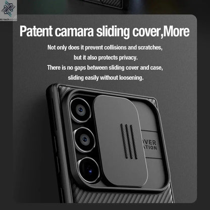 for Samsung Galaxy S25 Edge S24 S23 S22 Ultra Case Nillkin CamShield Slide Camera Cover for Samsung S24 FE S23 Plus Lens Case - Ai - TechWorld