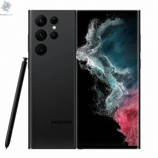 Samsung Galaxy S22 Ultra 5G Refurbished Smart Android Phone 6.8-inch Screen 128GB Samsung Smartphone US Version 108MP5000 mAh Ai-TechWorld 