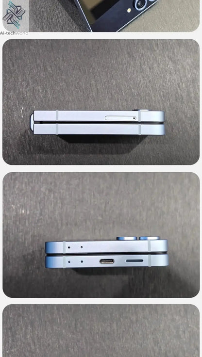 Samsung Galaxy Z Flip 6 5G F741B F741U1 F741N 256/512GB ROM 12GB RAM 6.7" NFC Snapdragon Foldable Original 99% New AI Cell Phone Ai-TechWorld 