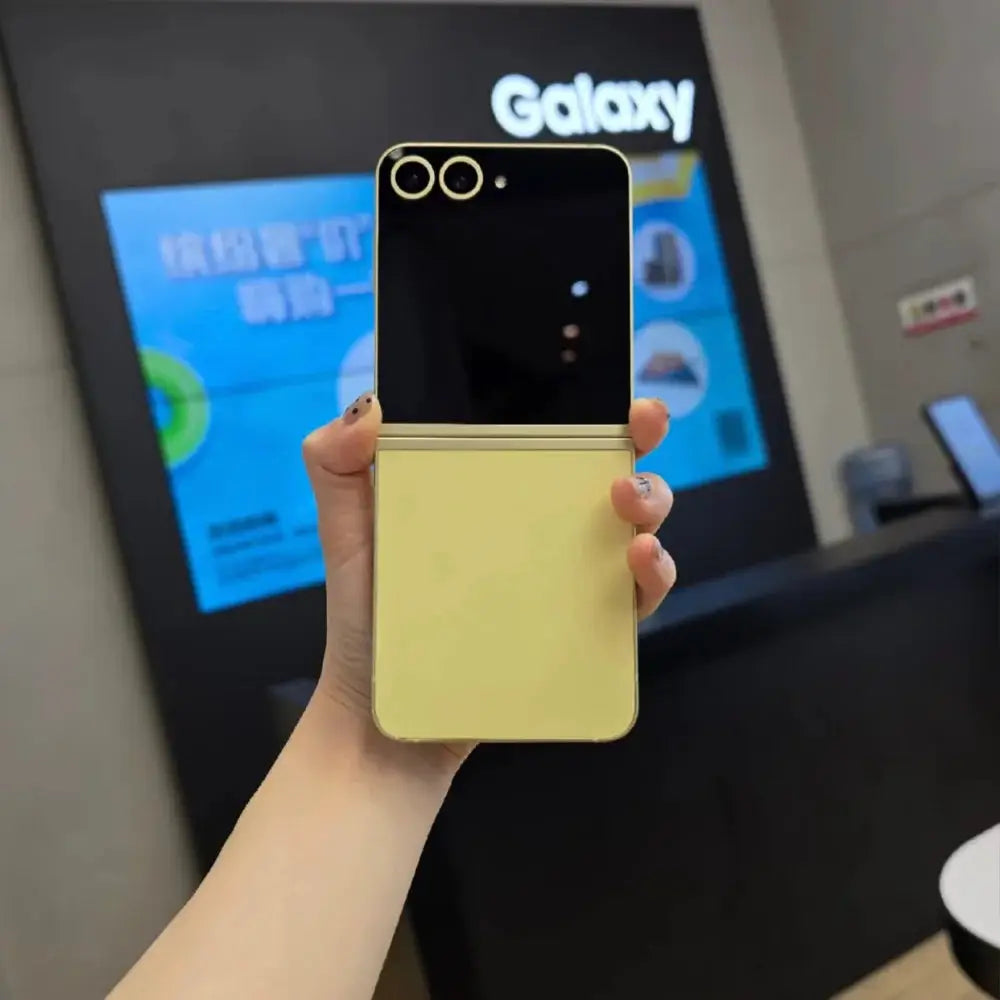 Samsung Galaxy Z Flip 6 5G F741B F741U1 F741N 256/512GB ROM 12GB RAM 6.7" NFC Snapdragon Foldable Original 99% New AI Cell Phone Ai-TechWorld 