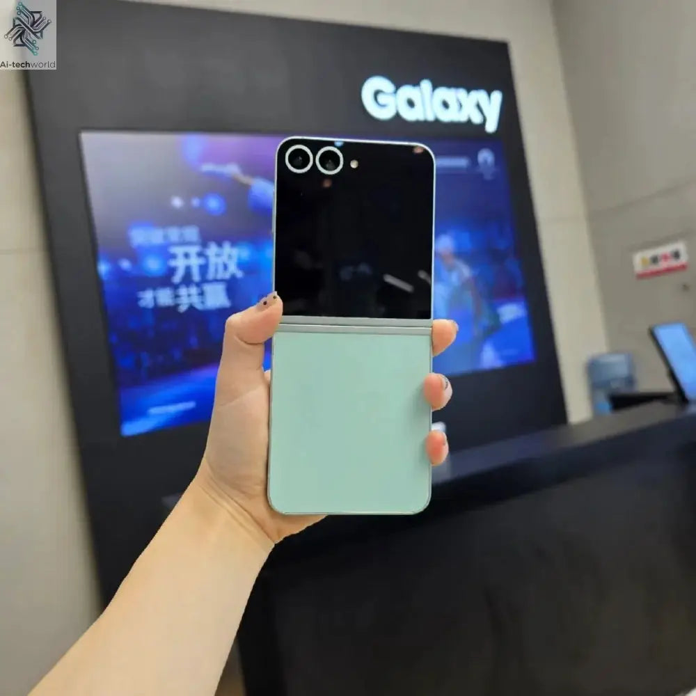 Samsung Galaxy Z Flip 6 5G F741B F741U1 F741N 256/512GB ROM 12GB RAM 6.7" NFC Snapdragon Foldable Original 99% New AI Cell Phone Ai-TechWorld 