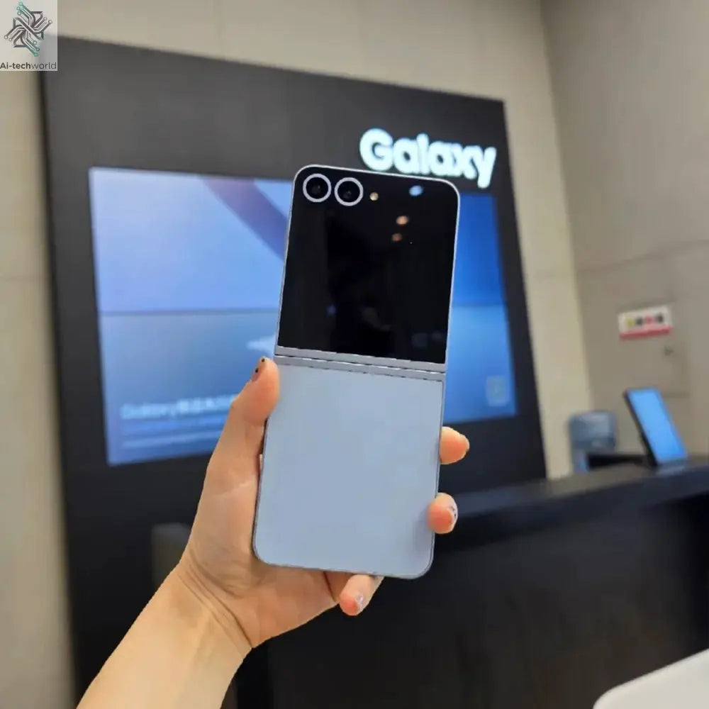 Samsung Galaxy Z Flip 6 5G F741B F741U1 F741N 256/512GB ROM 12GB RAM 6.7" NFC Snapdragon Foldable Original 99% New AI Cell Phone Ai-TechWorld 