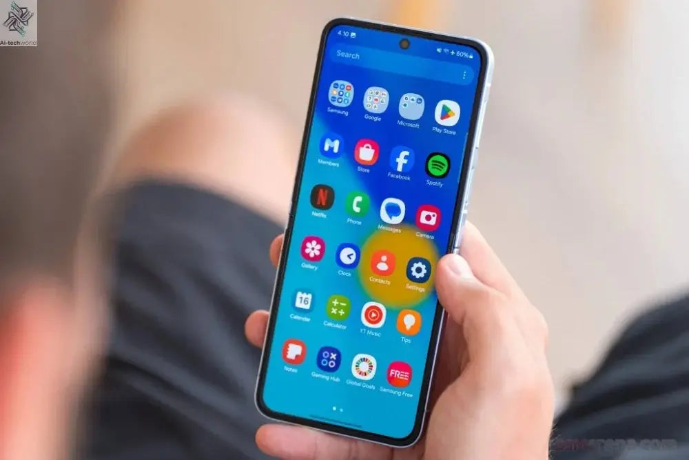 Samsung Galaxy Z Flip 6 5G F741B F741U1 F741N 256/512GB ROM 12GB RAM 6.7" NFC Snapdragon Foldable Original 99% New AI Cell Phone Ai-TechWorld 