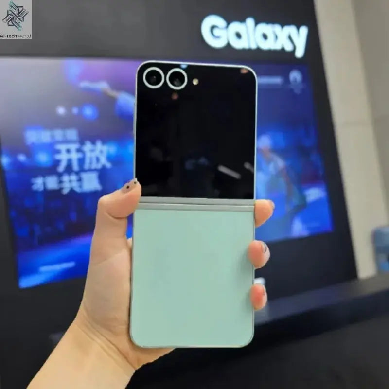 Samsung Galaxy Z Flip 6 5G F741B F741U1 F741N 256/512GB ROM 12GB RAM 6.7" NFC Snapdragon Foldable Original 99% New AI Cell Phone Ai-TechWorld 