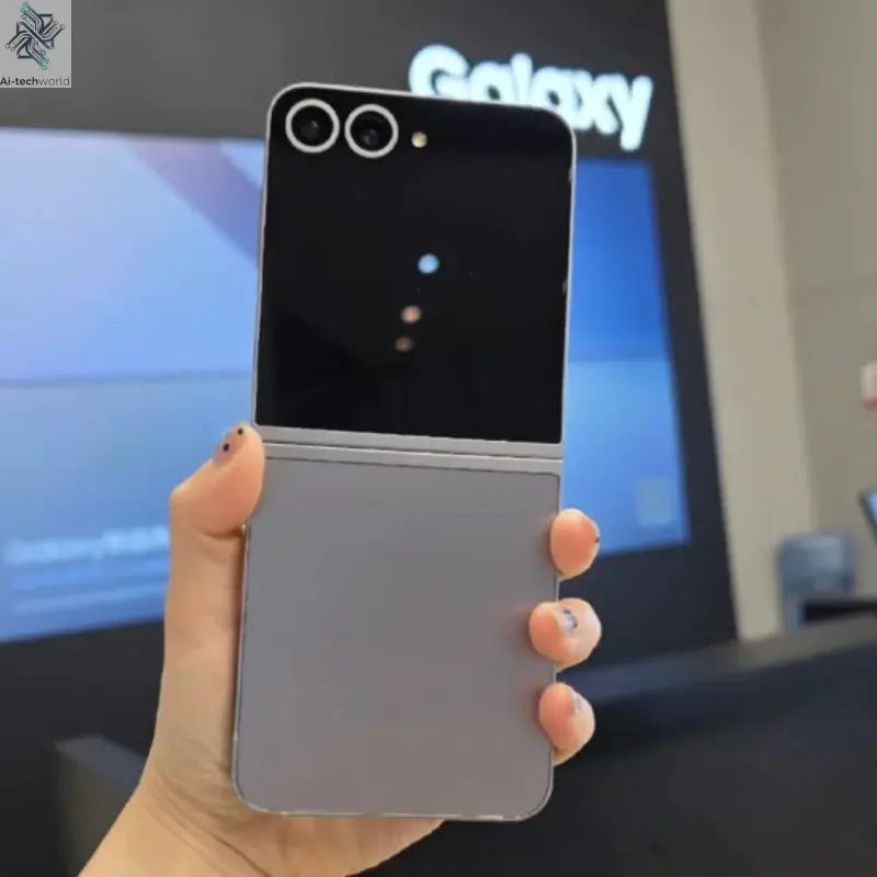 Samsung Galaxy Z Flip 6 5G F741B F741U1 F741N 256/512GB ROM 12GB RAM 6.7" NFC Snapdragon Foldable Original 99% New AI Cell Phone Ai-TechWorld 