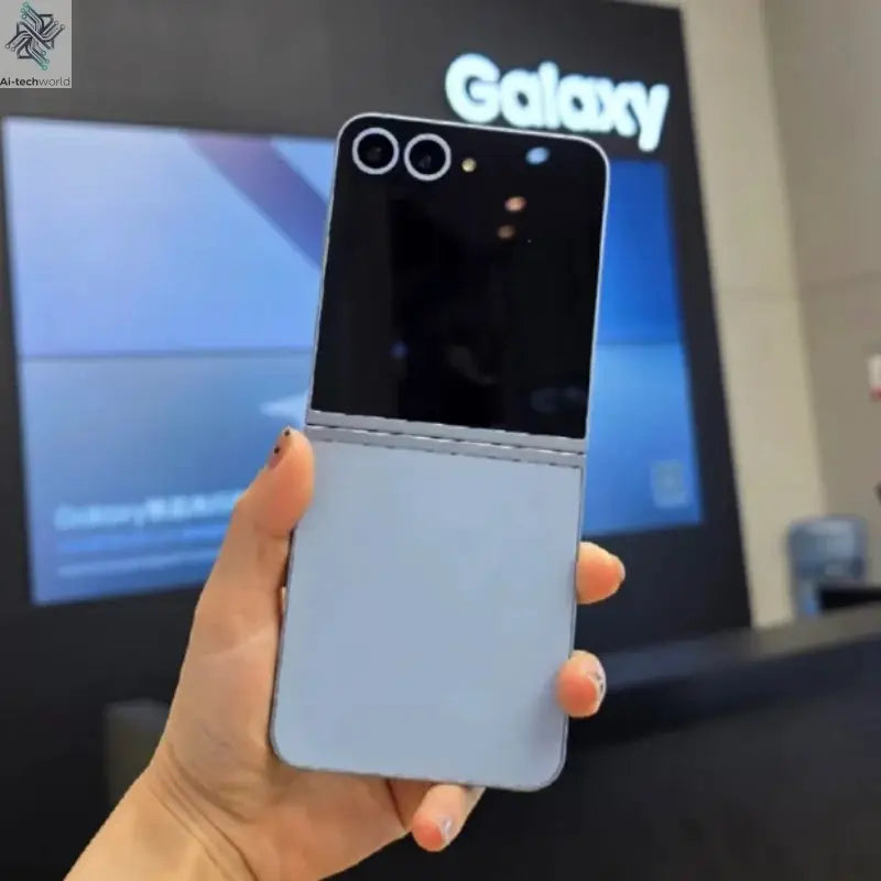 Samsung Galaxy Z Flip 6 5G F741B F741U1 F741N 256/512GB ROM 12GB RAM 6.7" NFC Snapdragon Foldable Original 99% New AI Cell Phone Ai-TechWorld 