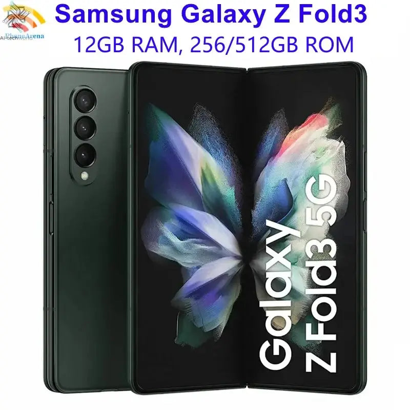 Samsung Galaxy Z Fold 3 Fold3 5G F926B F926U1 F926N 7.6" Foldable 12GB 256/512GB NFC Snapdragon Original 99% New Cell Phone Ai-TechWorld 