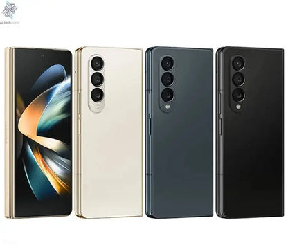 Samsung Galaxy Z Fold 4 Fold4 5G F936B F936N F936U1 7.6" AMOLED 12GB RAM 256/512GB ROM Snapdragon NFC 99% New Cell Phone Ai-TechWorld 