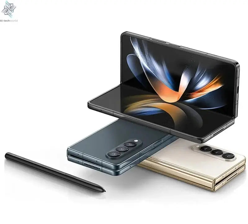 Samsung Galaxy Z Fold 4 Fold4 5G F936B F936N F936U1 7.6" AMOLED 12GB RAM 256/512GB ROM Snapdragon NFC 99% New Cell Phone Ai-TechWorld 